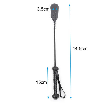 Leather Cosplay Bondage Whip, Crop Spanking Horse Riding Flogger Flapper Cane,BDSM Sex Toys For Couples