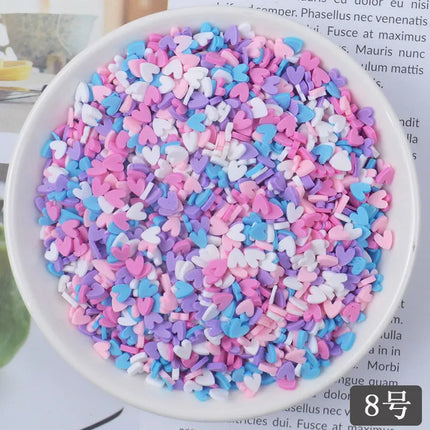 20g Fake Sprinkles Decoration For slime Filler DIY Slime Supplie simulation Candy Cake Dessert Accessories Toy for children Gift
