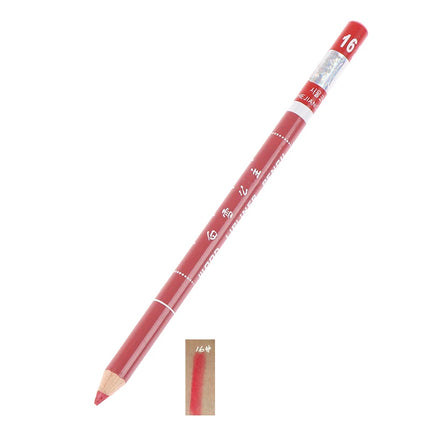 1PC Professional Wood Lip Liner Waterproof Lady Long Lasting Lip Liner Pencil Makeup Women's Long Lasting Cosmetic Beauty Tool