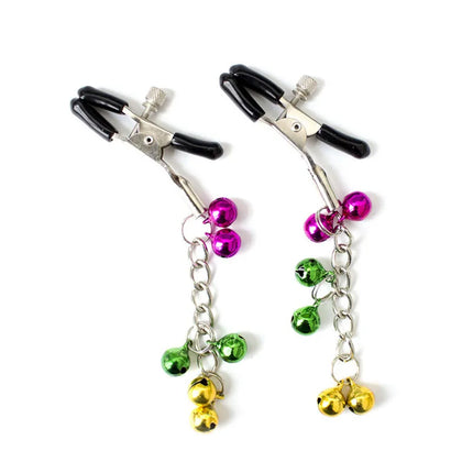 Lot Nipple Clamps Sex Toys For woman Sexy Adult Novelty Mercy Chained milk Clip bells Female Breast Clip clitoris restraints