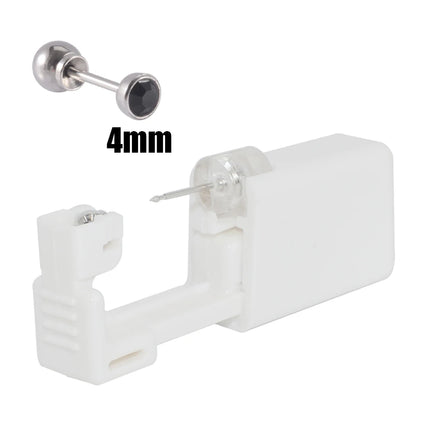 1PC 316L Surgical Steel Ear Stud Disposable Sterile Piercing Stud with Safe Ball Buckle Set Piercing Gun Body Piercing Jewelry