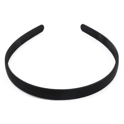 High Quality 1Pc/Lot 12cm Fashion Men's Women's Unisex Black Wavy Hair Head Hoop Band Sport Headband Hairband Hair Accessories
