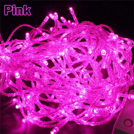 110V 220V 10M 100 Led String Garland Christmas Tree Chain Fairy Light  Waterproof Home Garden Party Outdoor Holiday Decoration