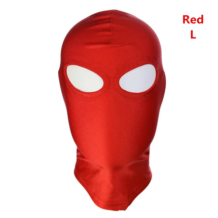 Exotic Apparel of Red Elasticity Hood Punish Headgear Mask Sex Product for Couples Love Game Fetish Bdsm Slave Bondage Role Play