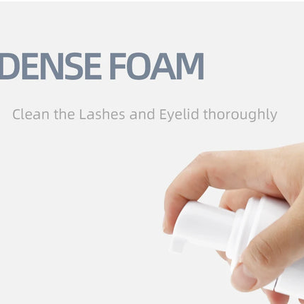 NAGARAKU Eyelash Extension Cleansing Mousse Shampoo Foam Pro Eyelashes Cleaner Bubble Non-irritation Gentle Fast Clean