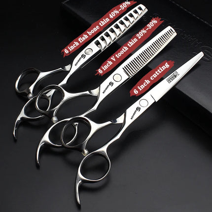 Sharonds 440c 6/7/7.5 Inch Haircut Thinning Scissors Professional Barber Shop Hairdressing Scissors Cutting Scissors Hair Shears