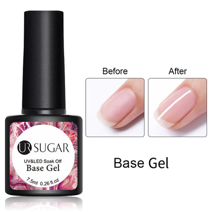 UR SUGAR 7.5ml Dark Wine Red Nail Gel Polish Autumn Gel Paint Nail Art Semi Permanent Nail Art Manicure Soak Off LED UV Nail Gel