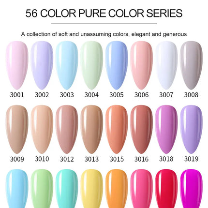 Clou Beaute Gel Nail Polish Neon Brown Royal Blue Red Green Pastal Nude Nail Art Varnishes Gel Lacquer HEMA/TPO FREE UV Gel Nail