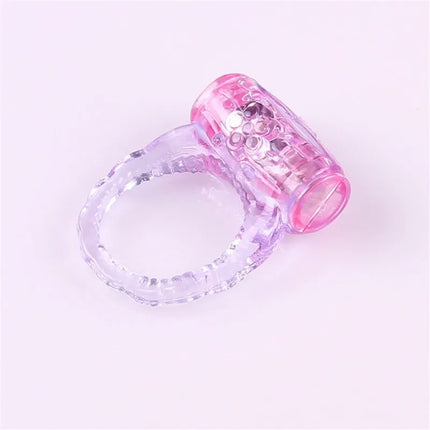 Delay Lasting Ring Sex vibrator Strong Erection Tingling additional Stimulation finger rings bullet Vibrating Lover Ring