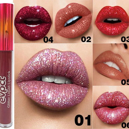 OWOSC 15 Colors Lip Gloss Long Lasting Waterproof Lip Gloss Shiny Gloss Matte Liquid Lipstick Metallic Beauty Makeup Lipstick