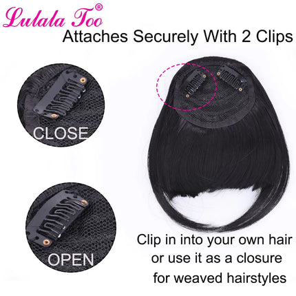 Synthetic Fake Hair Bun And Bang Set Heat Resistant Fiber Chignons HairPiece Ponytail Wig For Women Clip in Hair Extension