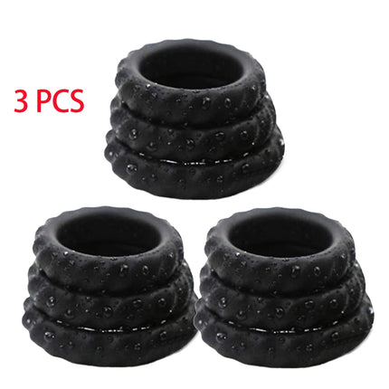 3PCS sex delay rings for men Prostate Ring Silicone High Flexibility Strong Ejaculation delay Penis Ring Couple Sex Toys AC