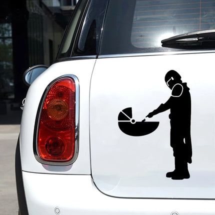 "Baby In Car" Decals Kids Baby On Board Car Sign Sticker Car Decals Vinyl Sticker Family Auto Cover Baby Protect