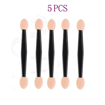 5/30/50/100PCS Eyeshadow Brush Dual Sided Sponge Nylon Sets Make up Eye Shadow Brushes For Cosmetic Applicator Makeup Tools Hot