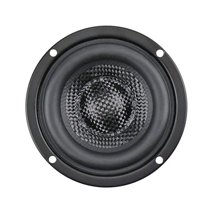 GHXAMP Fiberglass Braided 3 Inch Woofer Subwoofer Hifi Speaker Unit Powerful Low Frequency 4OHM 25W Waterproof 2PCS