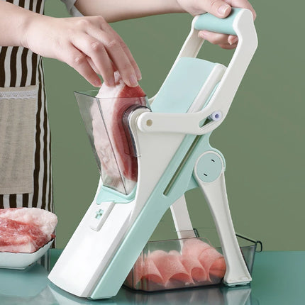 Donirt 5 in 1 Vegetable Cutter Mandoline Slicer Manual Food Chopper Fruit Potato Cucumber Carrot Meat Slicer Shredder Safe Slice