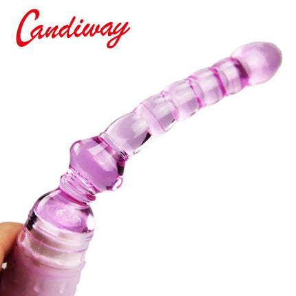 Candiway Low Noise Pull Beads Vibrator 1AA Battery Masturbation Vibrating G-spot Stimulation Adult Sex Toys For Women