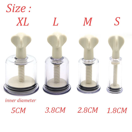 BDSM Toy Set,Pussy Clit Nipple Sucker Clamps,Breast Enlargement Vacuum Pump G-spot Stimulate Adult Erotic Sex Toy For Women