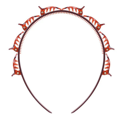 New Simple Full Pearls Women Hairbands Sweet Headband Hair Hoops Holder Ornament Head Band Lady Elegant Fashion Hair Accessories