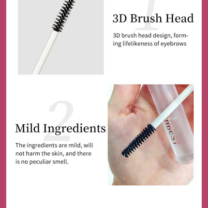 NICEFACE Eyebrow Styling Gel Waterproof Transparent Eyebrow Wax Set Brow Gel For Eyebrow Long-lasting Makeup Eyebrow Sculpt Soap