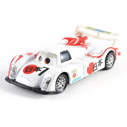 1:55 Original Pixar Cars Toy Rocket McQueen Mater Diecast Car Model Cartoon Car Toys Boy Christmas Gift
