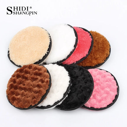 3PCS Makeup Removal Sponge Flutter Wash Cleaning Cotton Flapping Reusable Wet Sponge Face Puff Soft Natural Cleaner Tools NEW