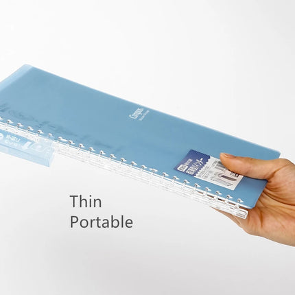 Japan Kokuyo Campus Smartring Loose-leaf Notebook Transparent Coil Loose-leaf Notebook A5/B5 10 Sheets Paper Convenient Notebook