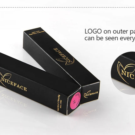 NICEFACE Matte Liquid Lipstick Waterproof Long Lasting Lip Gloss Tint Sexy Red Nude Purple Metallic Lipsticks Makeup Cosmetics