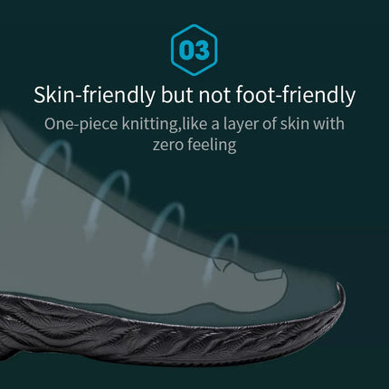 ONEMIX Waterproof Black Running Shoes for Men Breathable Training Sneakers Male Outdoor Anti-Slip Summer Trekking Sports Shoes