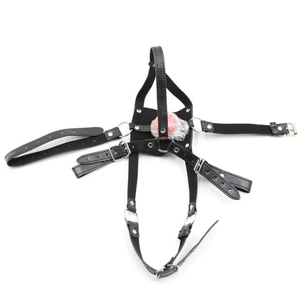 BDSM Mouth Gag Sex Adlut Toys Dog Slave Fetish Bondage  Games Harness Restraints  Erotic  Tape