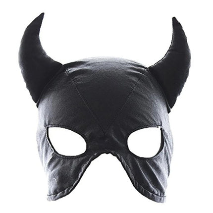 SM Leather Padded Hood Blindfold,Head Harness Mask Gag, BDSM Bondage ,Sex Toys For Couples Accessories