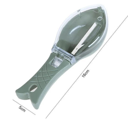 Fish Scales Graters Scraper Fish Cleaning Tool Scraping Scales Device with Cover Home Kitchen Cooking Fishing Tool Pesca Tackle