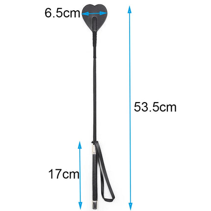 Leather Cosplay Bondage Whip, Crop Spanking Horse Riding Flogger Flapper Cane,BDSM Sex Toys For Couples