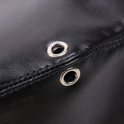 Thierry Fetish Sensory Deprivation Bondage Head Hood, The PU Leather SM Toys Sex Products for Couples Adult Game Roleplay