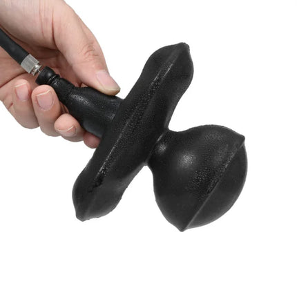Inflatable Silicone Penis/Ball Gag Oral Dildo Open Mouth Plug Expandable Pump Big Anal Butt Plug Vibrator BDSM Flirt Sex Tools