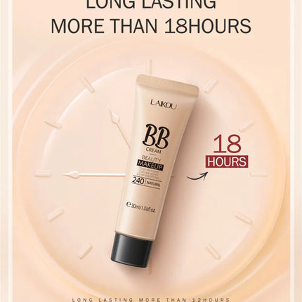 BB Cream Base Makeup Long Lasting Waterproof Brighten Skin Tone Cover Blemishes 30ml Concealer Foundation Liquid Face Makeup