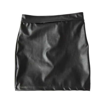 SM Products Adult Toys Black Leather Bondage Set Bdsm Sex Erotic Fetish Mini Dress Porn Skirt Adult Games  Exotic Accessories