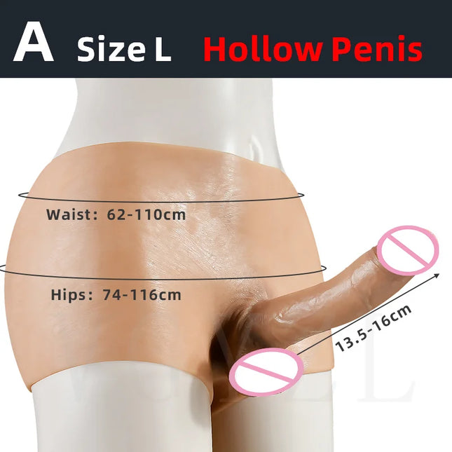 Skin Feeling Strap-on Realistic Dildo Huge Big Penis Strap-On Panties Lesbian Strapon Dildo for Women Men Sex Toys for Couples