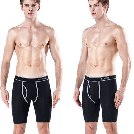 SRBONITOS Long Boxer For Men Underwear High Quality Coton Men's Panties Man Underpants Boxershorts Shorts Calvin Calecon Sexy
