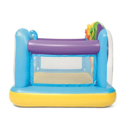Inflatable Bouncer Toddler Bounce House for Birthday Party Rainbow  Jumping Castle Bouncer Playhouse Children Outdoor Yard Toys