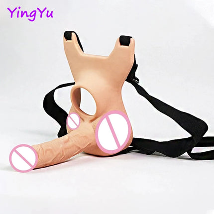 10 Frequency Double Penetration Anal Plug Dildo Butt Plug Vibrator For Men Strap On Penis Vagina Plug Adult Sex Toys For Couples