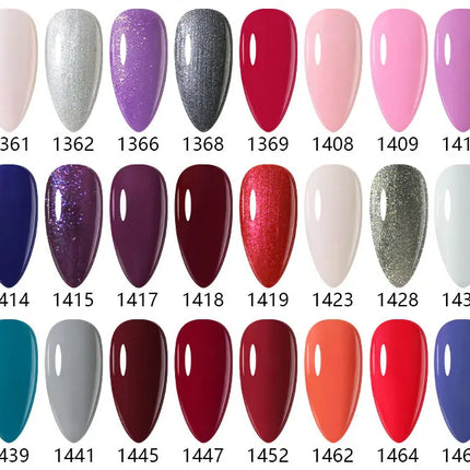 Clou Beaute Gel Nail Polish Neon Brown Royal Blue Red Green Pastal Nude Nail Art Varnishes Gel Lacquer HEMA/TPO FREE UV Gel Nail