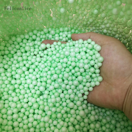 6-8mm 4000pcs Multi Color Foam Balls Mini Beads Polystyrene Styrofoam Filler Bubble Ball DIY Wedding Christmas Party Decoration