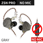 ZSN Pro Gray No Mic / Russian Federation