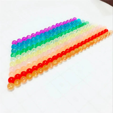 1200pcs/bag Crystal Refill Pack!Wholesale 5mm Epoch Beads Perlen Magic Water Beados Puzzles Toys Educational Kids Bead 3D Puzzle