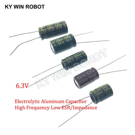 2-50pcs 10V 16V 25V 35V 50V High Frequency Low ESR Aluminum Capacitor 100UF 220UF 330UF 470UF 680UF 1000UF 1500UF 2200UF 3300UF