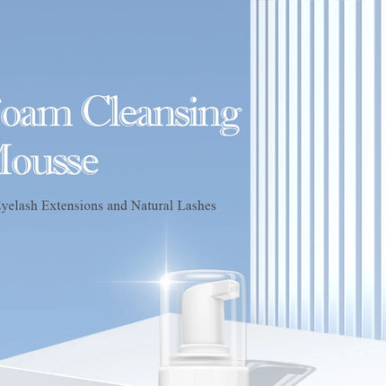 NAGARAKU Eyelash Extension Cleansing Mousse Shampoo Foam Pro Eyelashes Cleaner Bubble Non-irritation Gentle Fast Clean