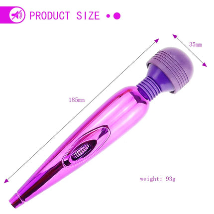 10 Speeds Vibrators Magic Wand Body Massager AV Stick Female Vagina Clitoris Stimulator Erotic Sex Toys for Women Masturbation