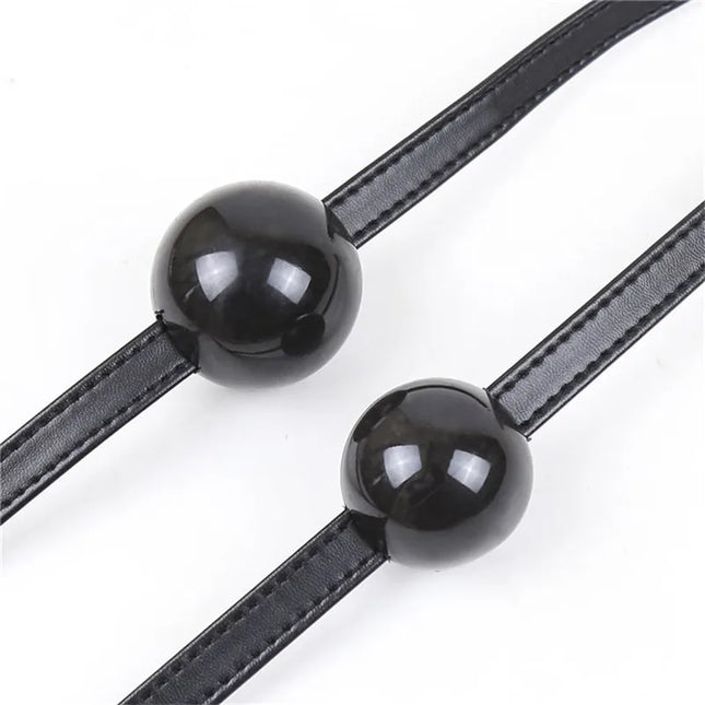 Candiway 2 Sizes Soft Safety Silicone Open Mouth Gag Ball Bondage Restraints Adult Slave Roleplay Game Sex Toys For Women