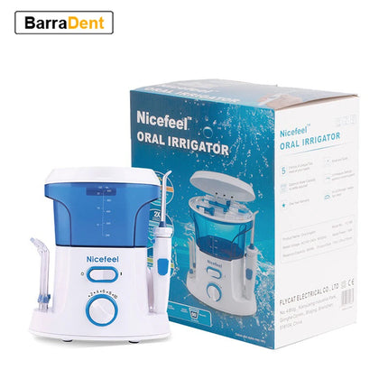 600ML Electric Dental Floss Oral Irrigator for Household Use Portable Tabletop Suitable For 7 Dental Floss Teeth  For Homeuse